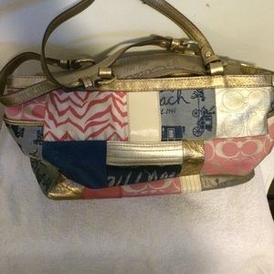 Coach hand bag