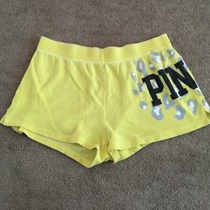VS PINK Cheetah Print Shorts