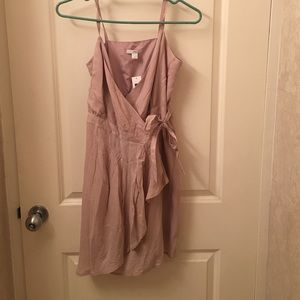 Gap wrap dress. Light purple. Size 2. New with tag