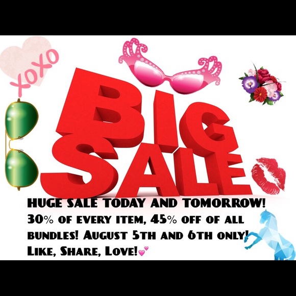 HUGE CLOSET SALE!!!