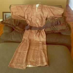 Genuine Kimono with tyeing sash