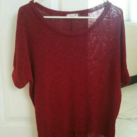 Dark red/ maroon blouse - Picture 1 of 4