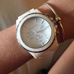 Michael Kors white watch