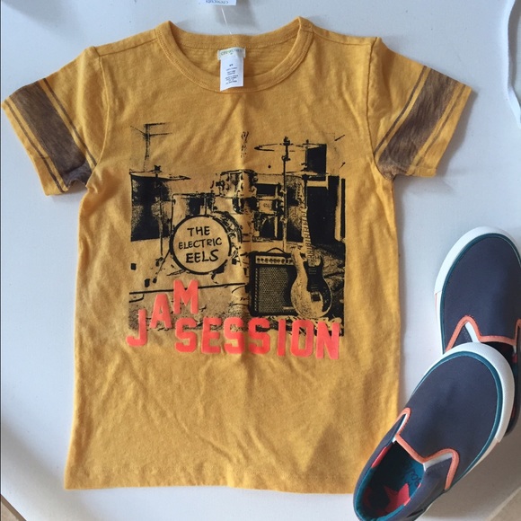 NWT Crewcuts graphic tee size 4/5