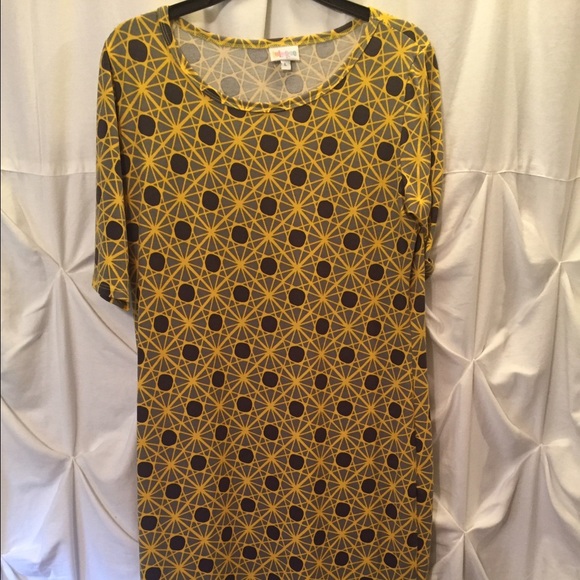 LuLaRoe large Julia dress.