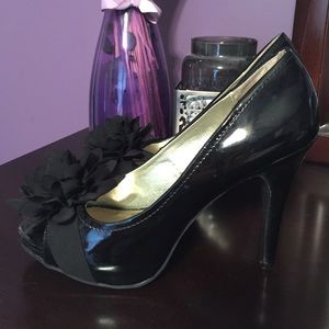 Black high heels