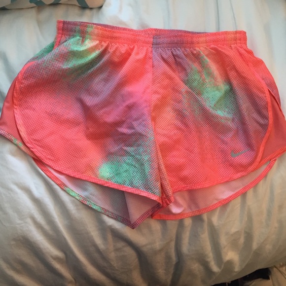 Multicolored Nike drifit shorts