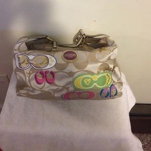 Coach hand bag