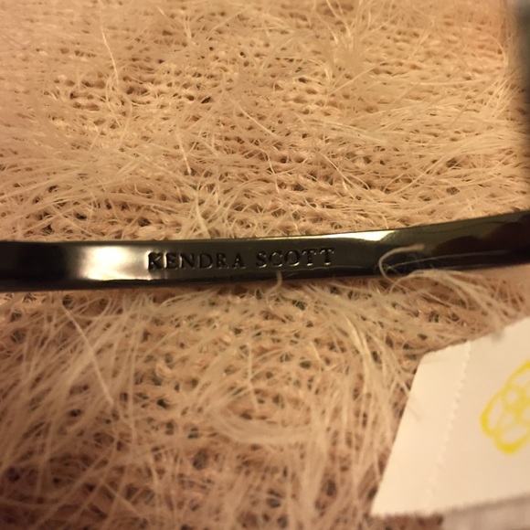 Kendra Scott Erica Gunmetal Mirror Rock Bracelet - Picture 3 of 3