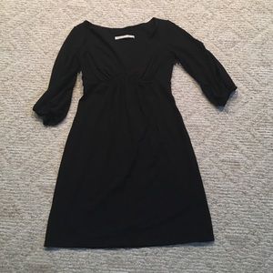 Susana Monaco Black Quarter Sleeved Dress