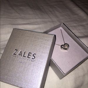 Zales Diamond Heart Necklace