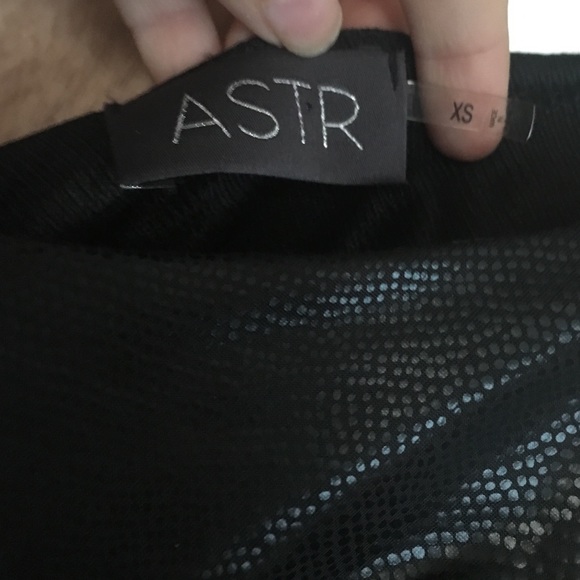 ASTR BLACK DRESS - Picture 3 of 4