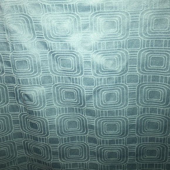 Blue Dress with Geometric pattern - Picture 3 of 3