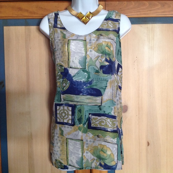 Gorgeous Silk Tank Top - Picture 2 of 3