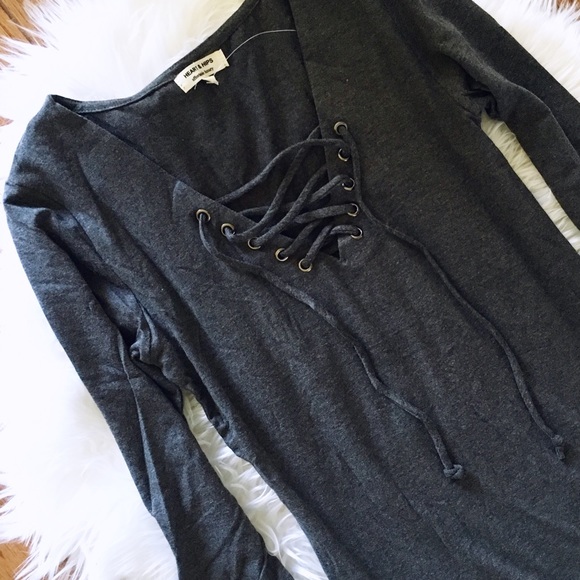 LAST ITEM | new | lace up bodycon dress - Picture 4 of 4