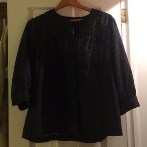 Super cute lace pullover.