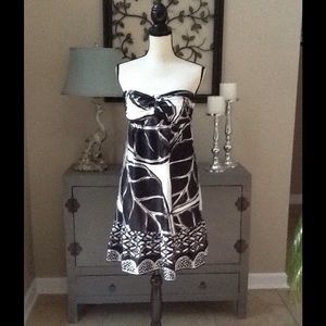 White House Black Market strapless dress - NWT