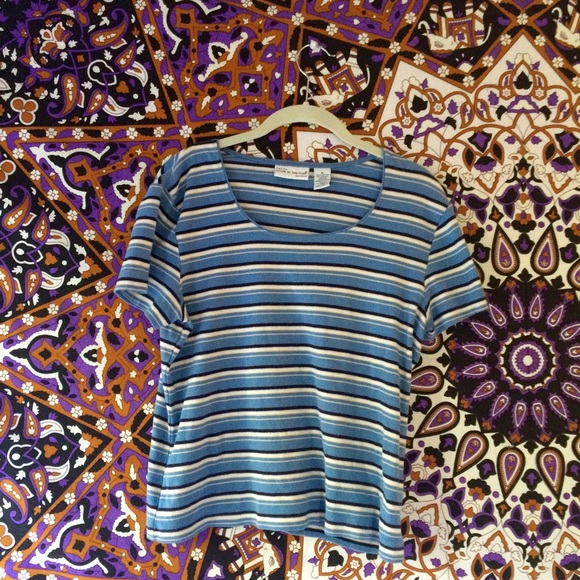 90s striped t shirt