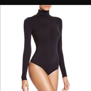 Wolford winter soft turtleneck string bodysuit, M
