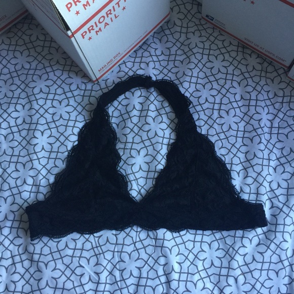 Lace Halter Bralette