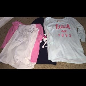 3 baseball style tees. All different designs!!