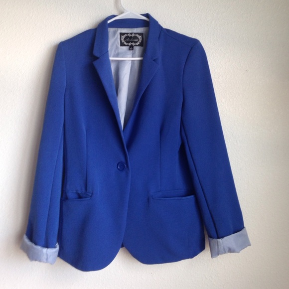 Blue blazer