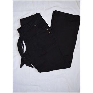 Black Linen Pants