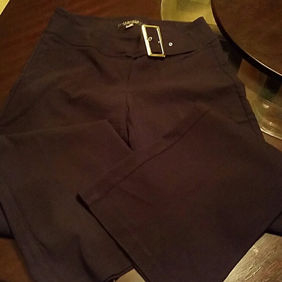 Black long dress pants