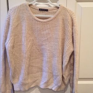 Brandy Melville Cream Sweater