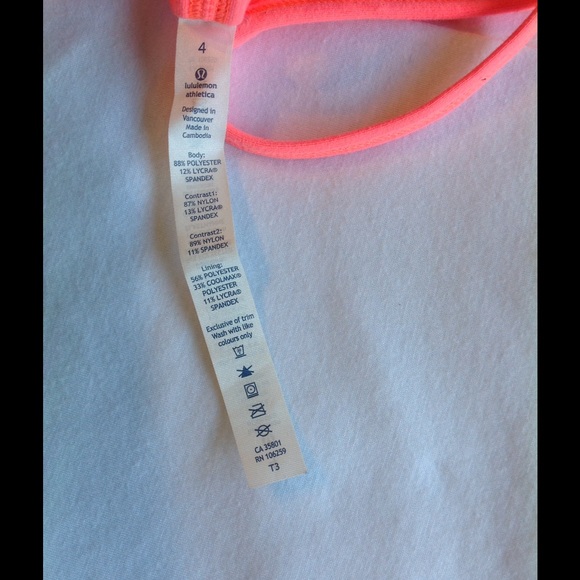 NEW Lululemon Flow Y IV Bra W/PADS - Picture 3 of 4