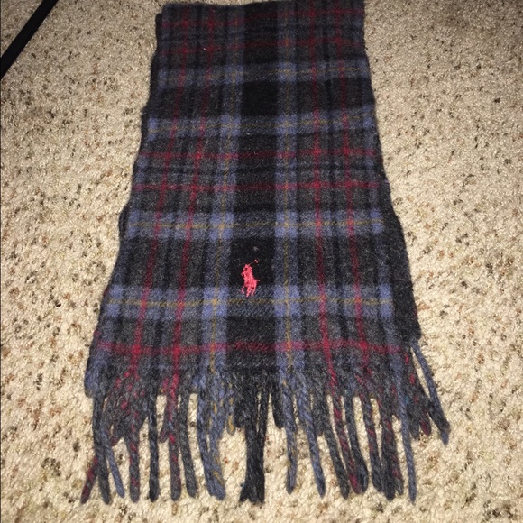 Mens Polo Wool Scarf
