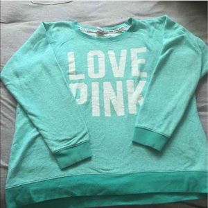 Oversized pink sweater