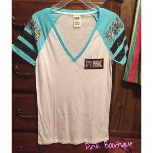 ✨P I N K  VICTORIA SECRET BLING SHIRT