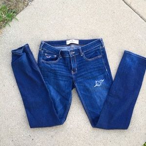 Hollister Skinny Jeans (With some holes)