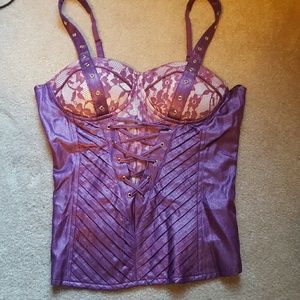 Purple Corset Top
