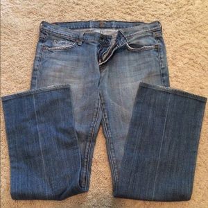 Woman's 7FAMK Bootcut Jeans