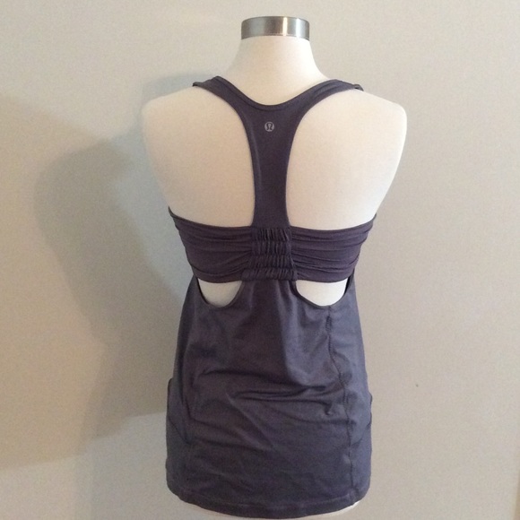 lululemon athletica Tops - Like New Grey Lululemon Tank | Size 10