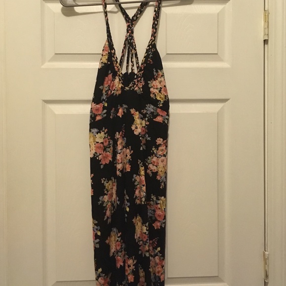 XL floral maxi dress