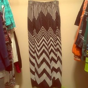 chiffon see through pants