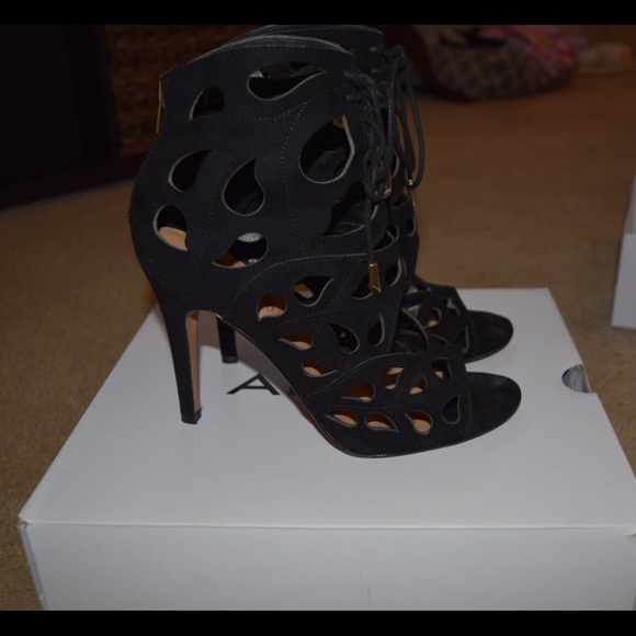 Aldo Shoes - Black heel booties