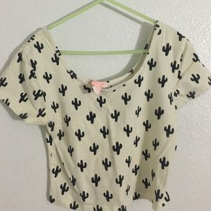 Cactus Crop Top