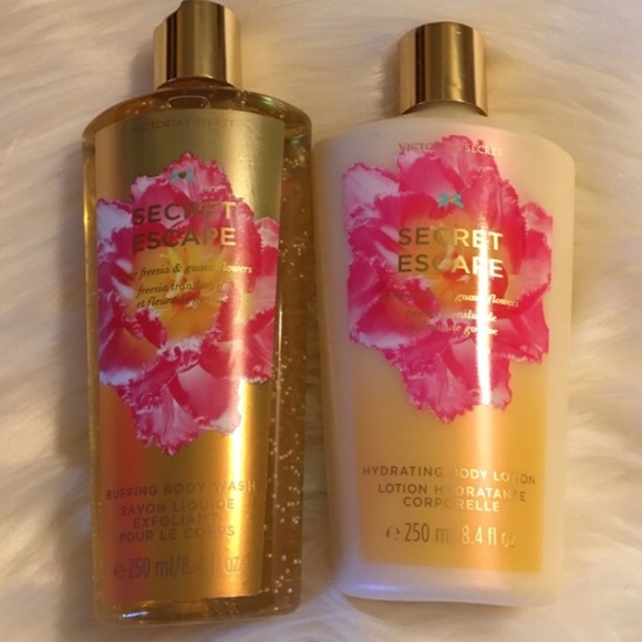 Vs body wash & lotion