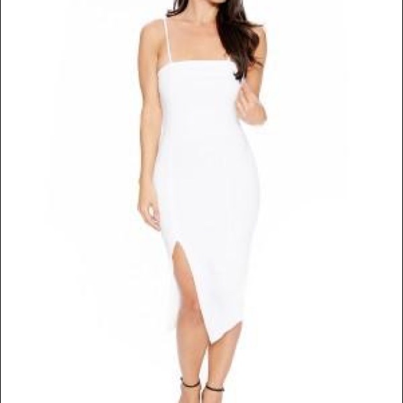 Reformation Dresses & Skirts - Naked Wardrobe High Off The Slit Dress