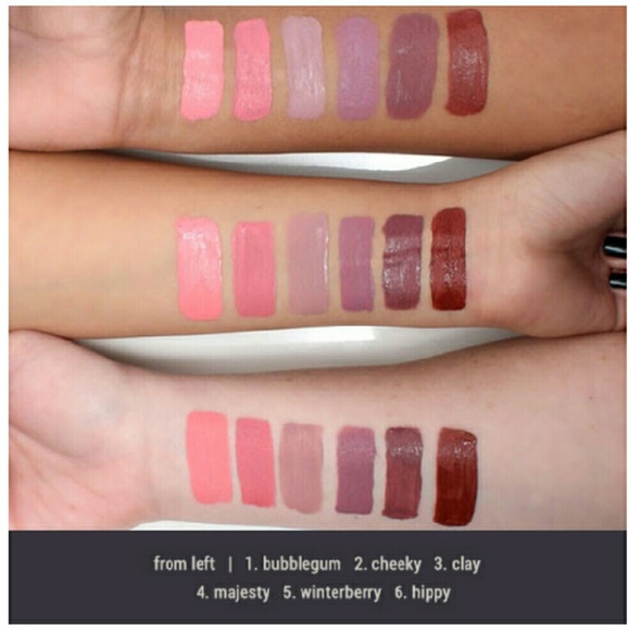 PACK OF 6 KLEANCOLOR MADLY MATTE LIPGLOSS