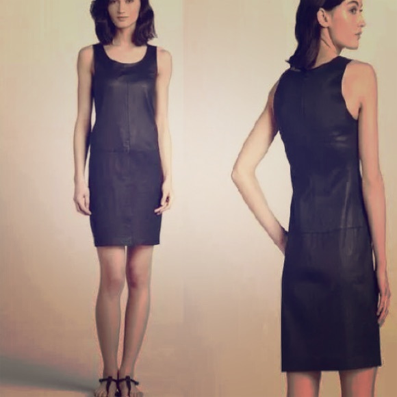 Leather Vince dress - Picture 1 of 2