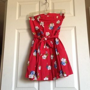 Abercrombie & Fitch strapless tea dress !
