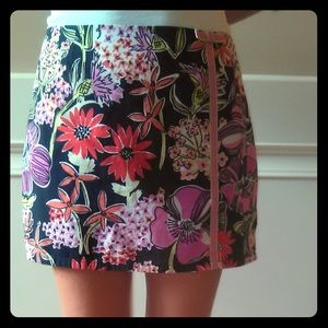 Lily Pulitzer patterned skirt