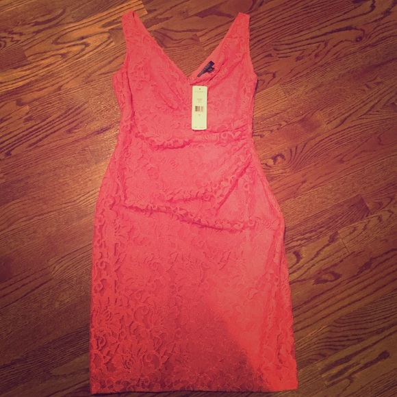 Ralph Lauren - spring nectar- lace overlay dress.