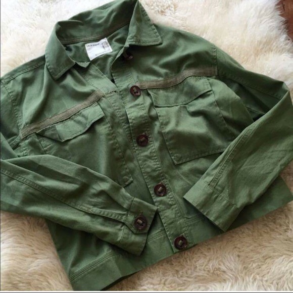Olive green jacket