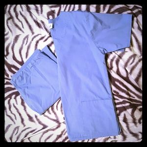 Ceil blue scrub set